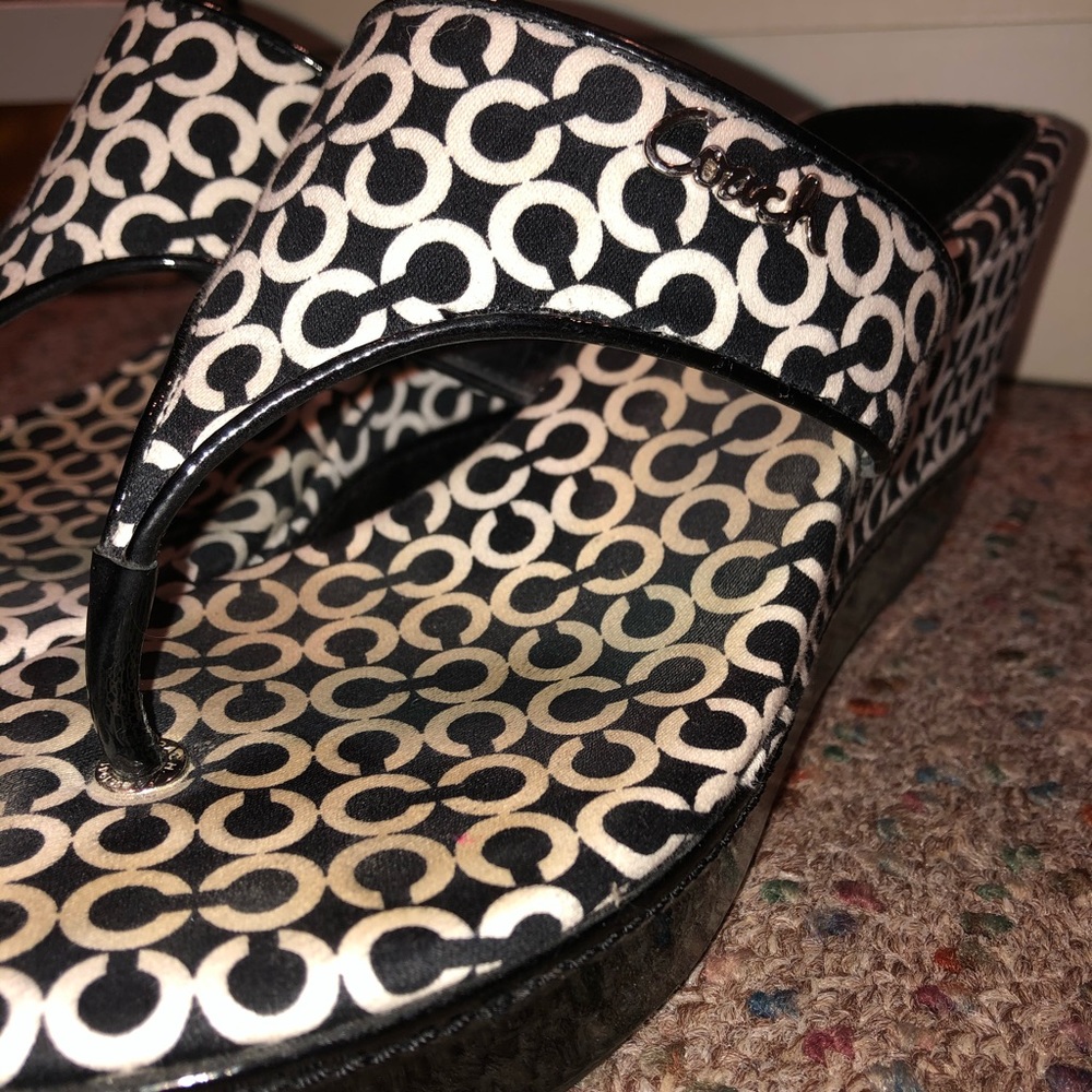 Coach Sandal Heels